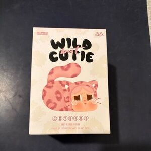 POP MART Crybaby “Wild but Cutie” Vinyl Plush Pendant – Blind Box (Unopened)